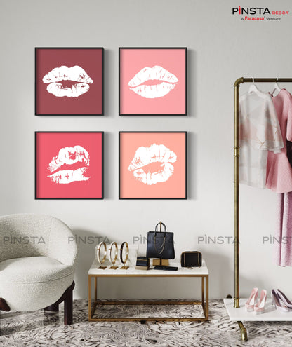 Kissing Lips (Set of 4)