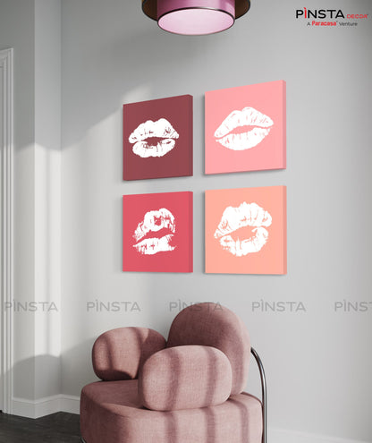 Kissing Lips (Set of 4)