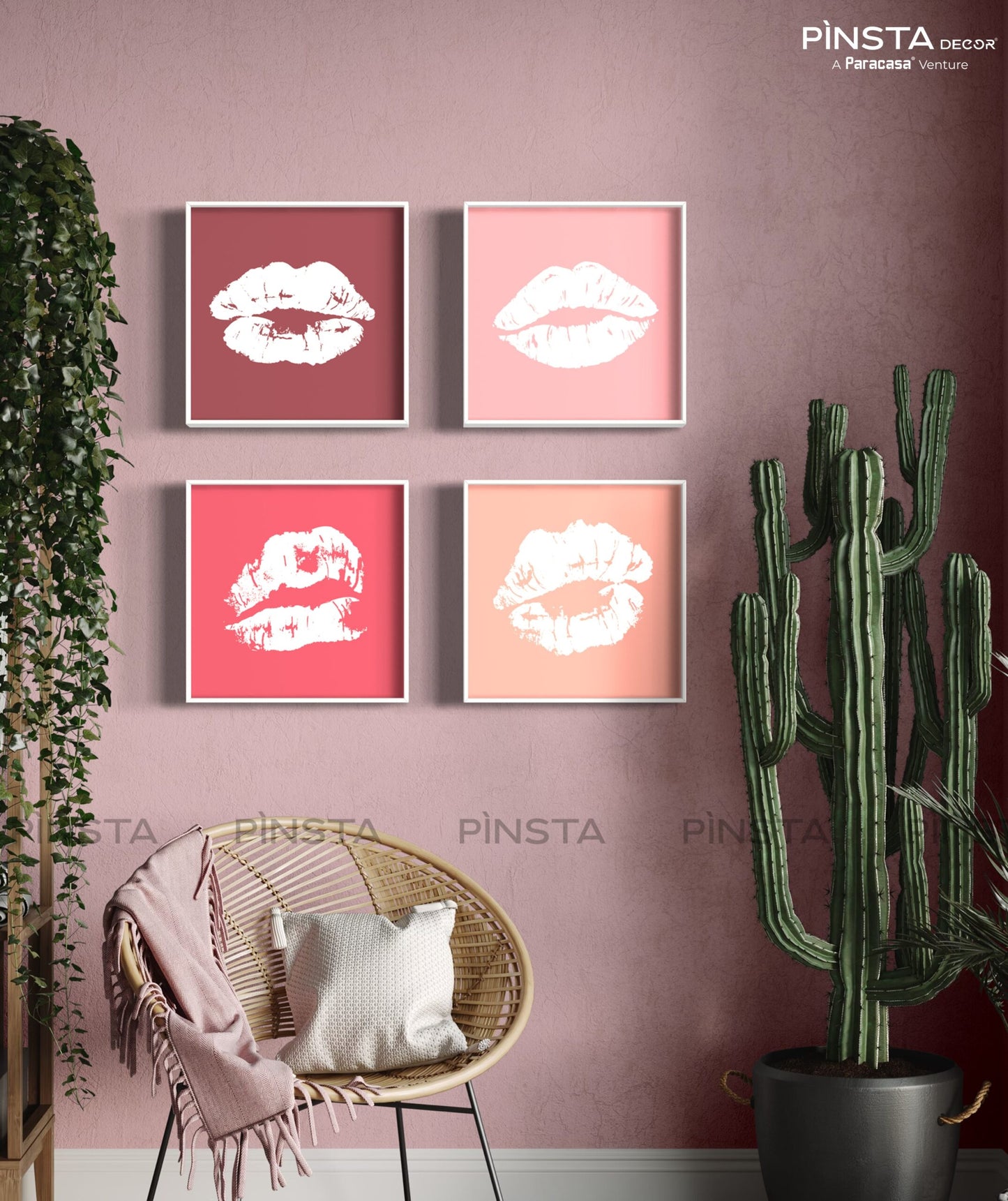 Kissing Lips (Set of 4)