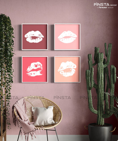 Kissing Lips (Set of 4)