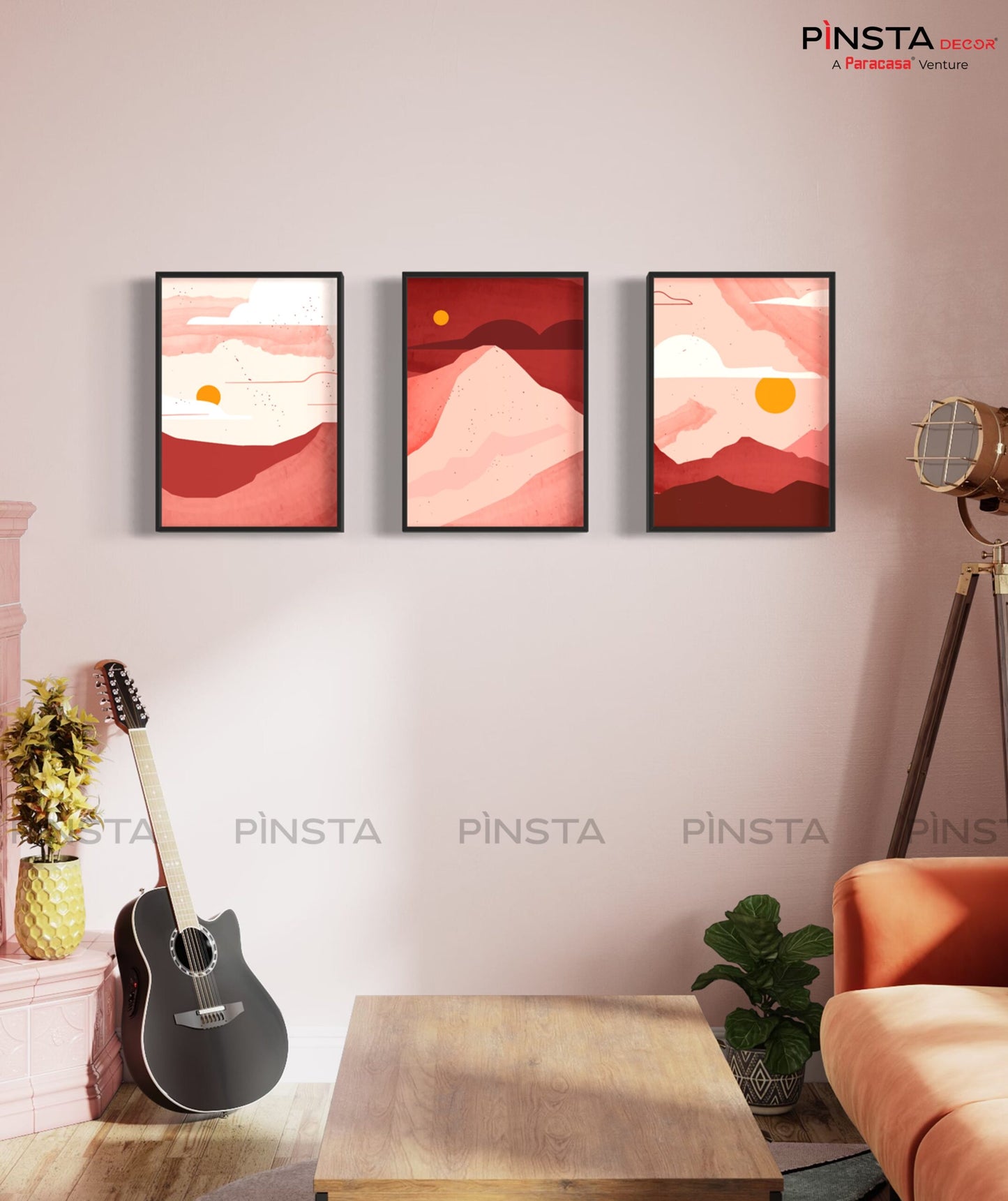 Land of Peaks (Set of 3)