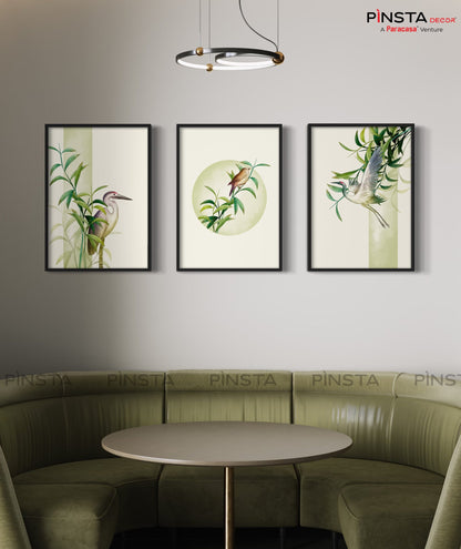 Songbirds in the Trees (Set of 3)