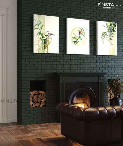 Songbirds in the Trees (Set of 3)