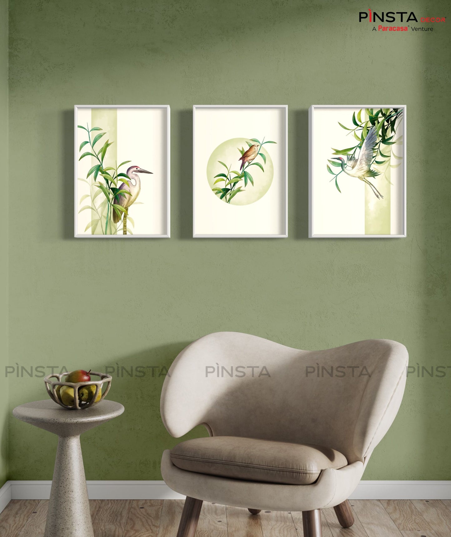 Songbirds in the Trees (Set of 3)