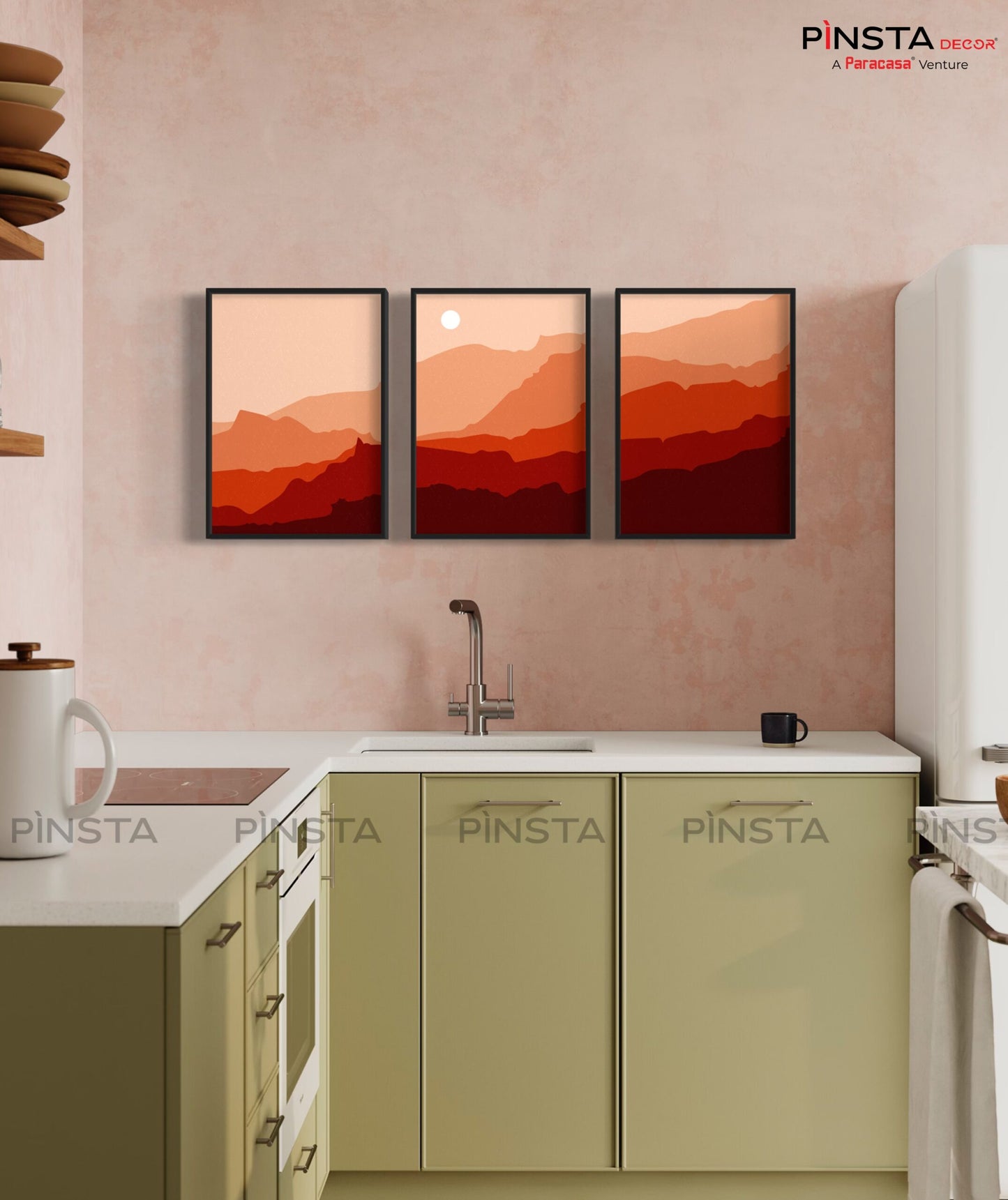 The Eternal Mountainscape (Set of 3)