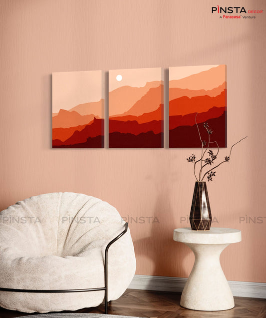 The Eternal Mountainscape (Set of 3)