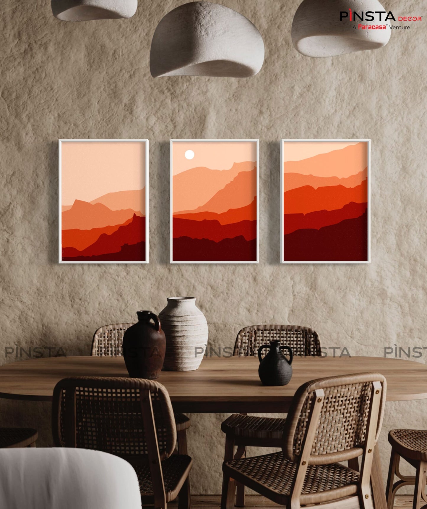 The Eternal Mountainscape (Set of 3)