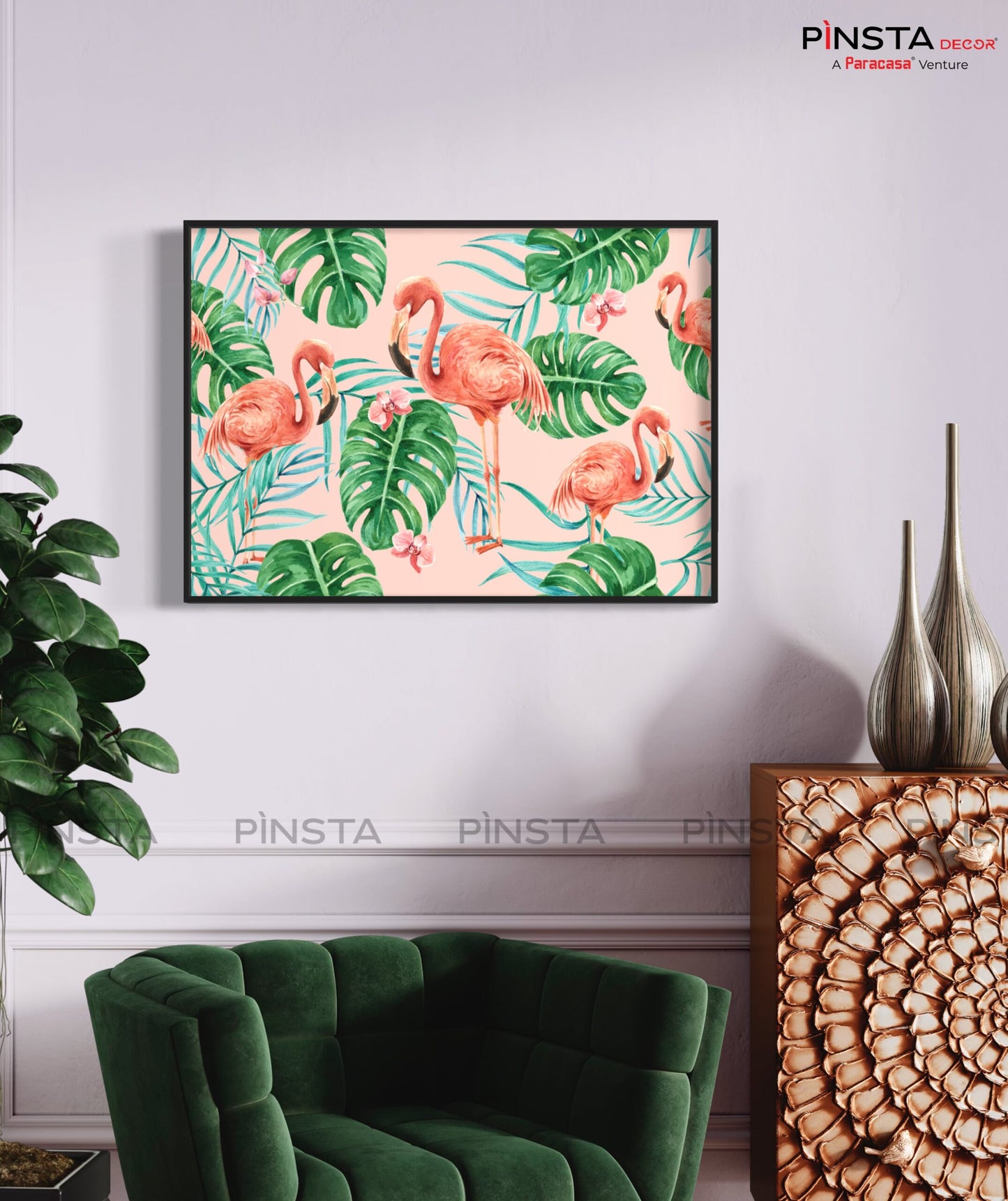 Tropical Paradise Flamingo