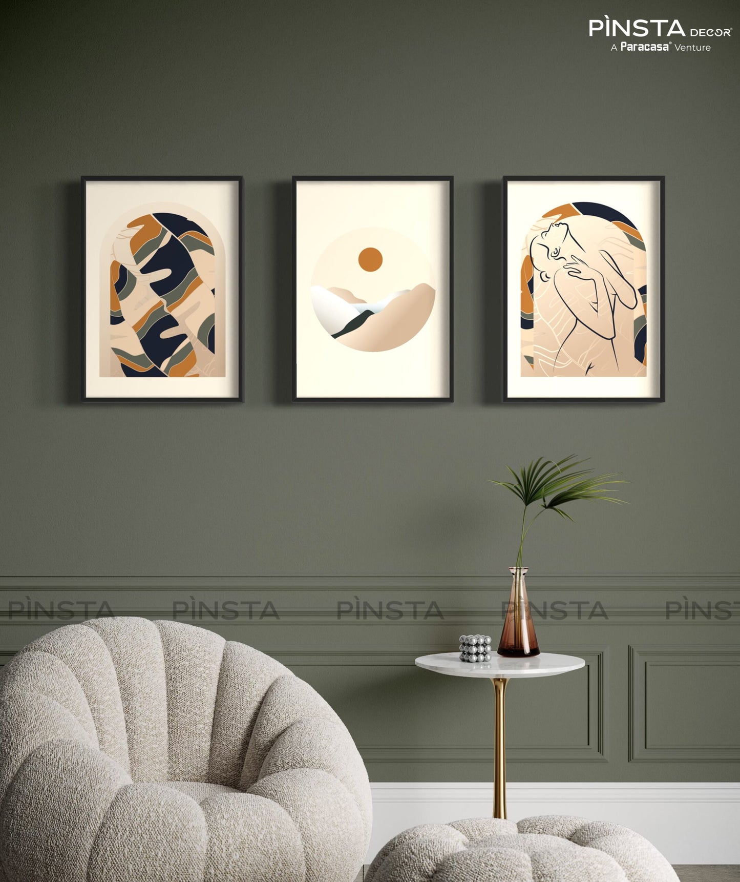 Solitude in Nature (Set of 3)