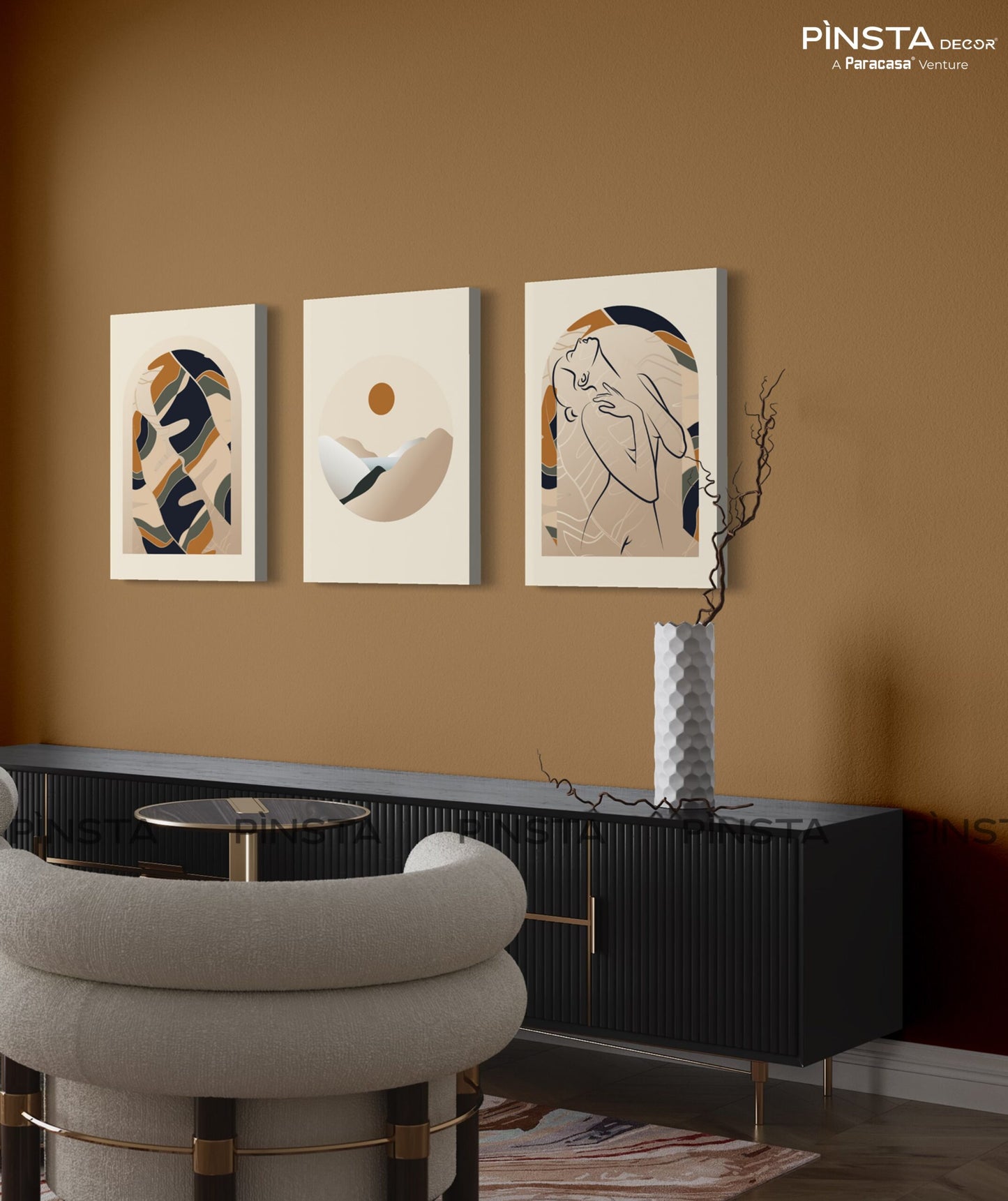 Solitude in Nature (Set of 3)