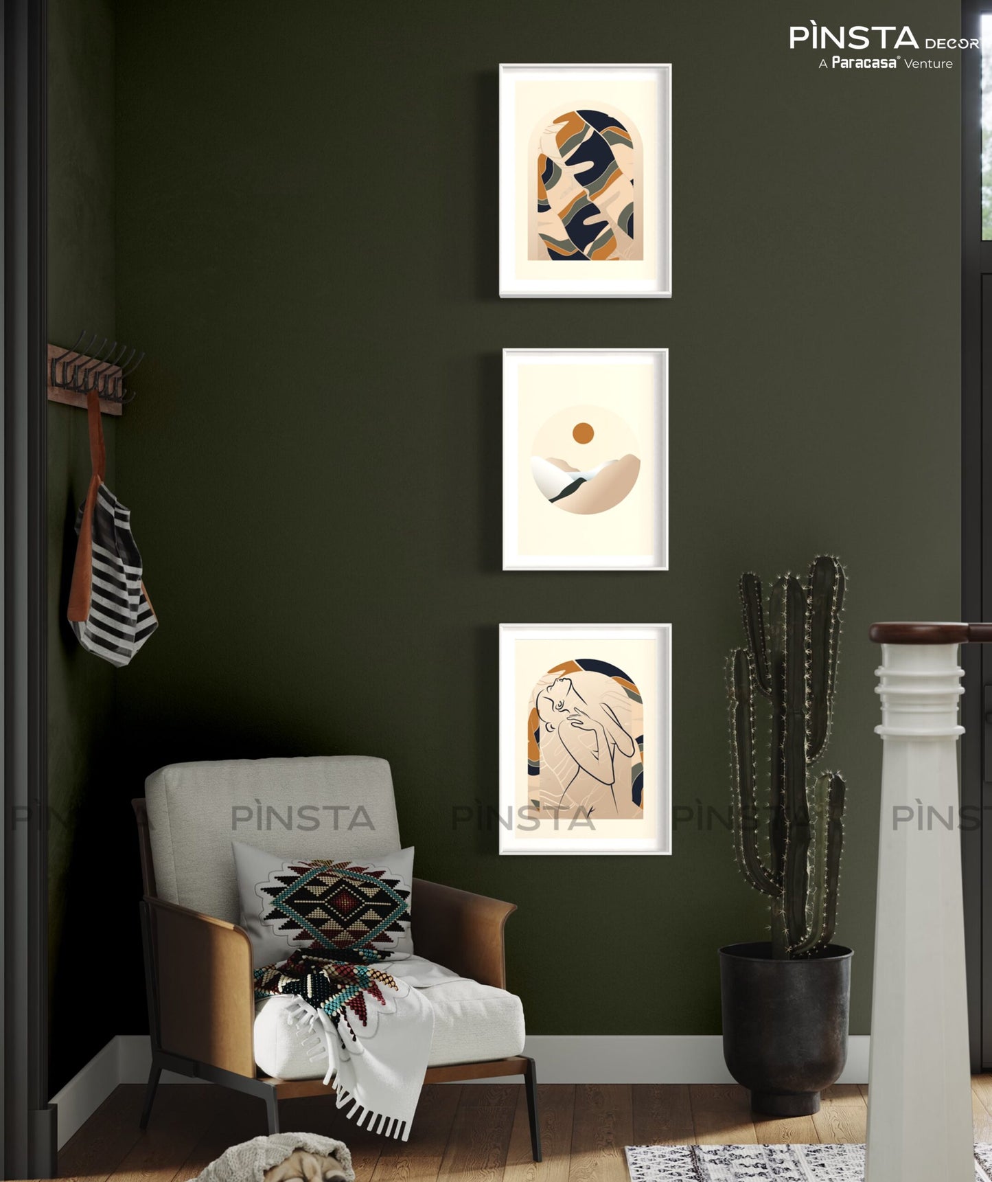 Solitude in Nature (Set of 3)