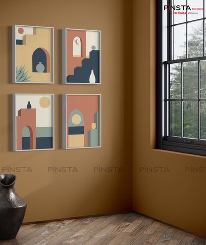 The Earthern Pottery (Set of 4)