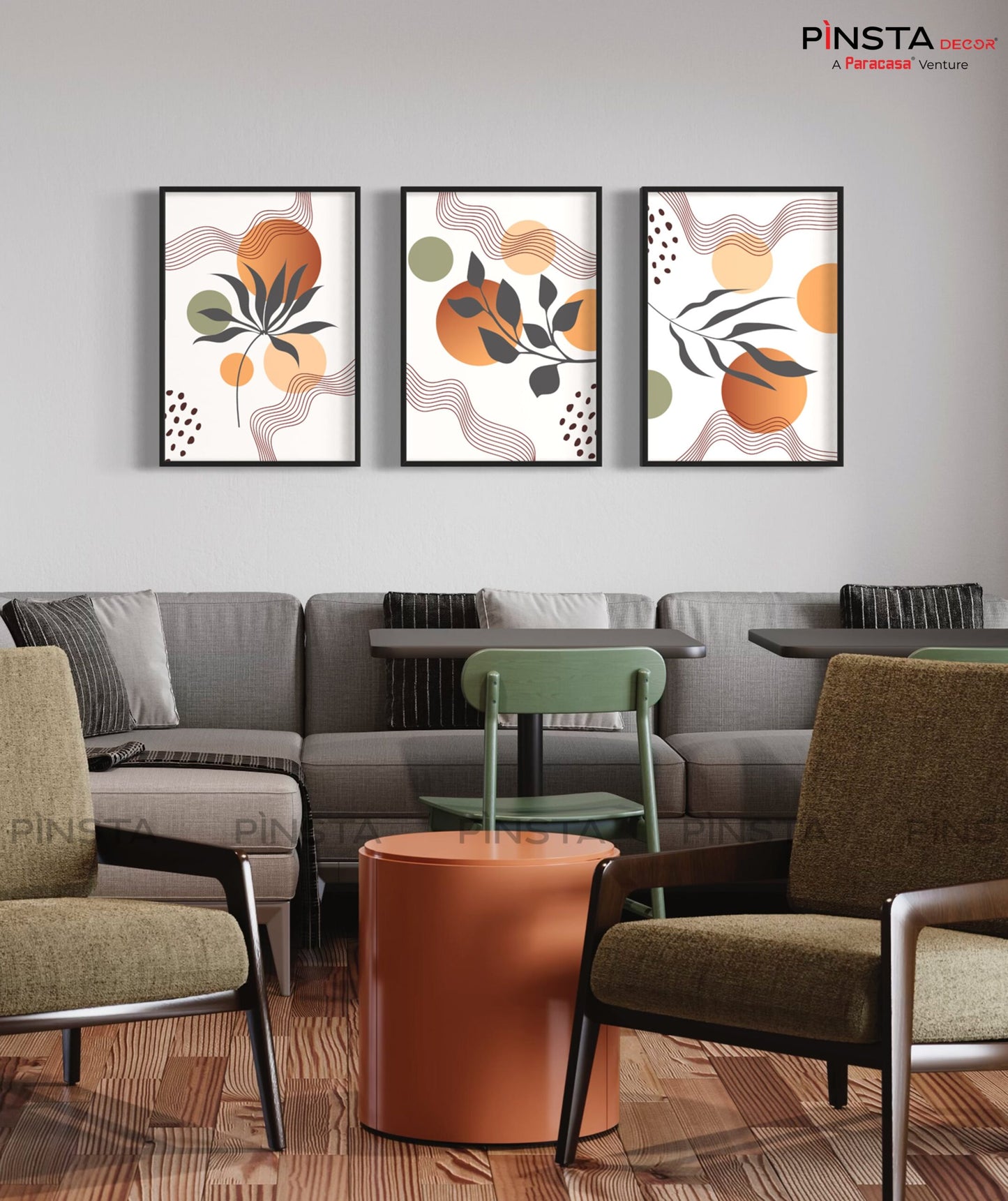 Wavy Stems (Set of 3)