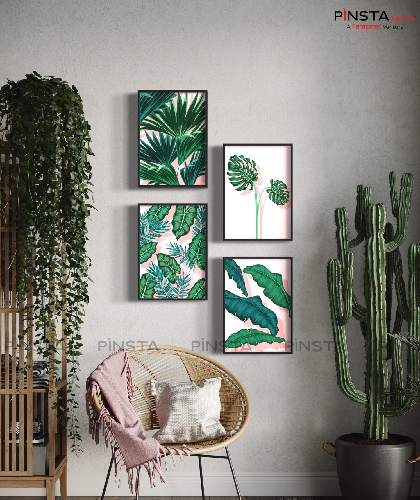 Lush Leaves (Set of 4)