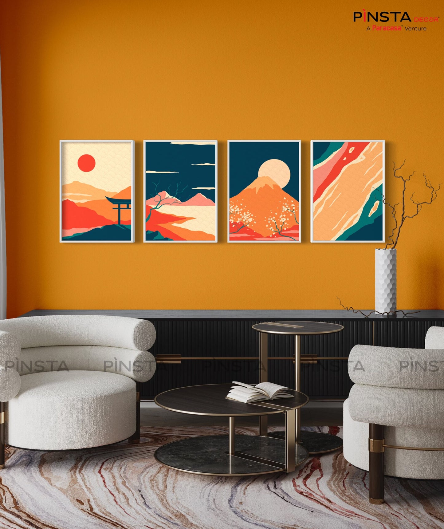 Mount Fuji (Set of 4)