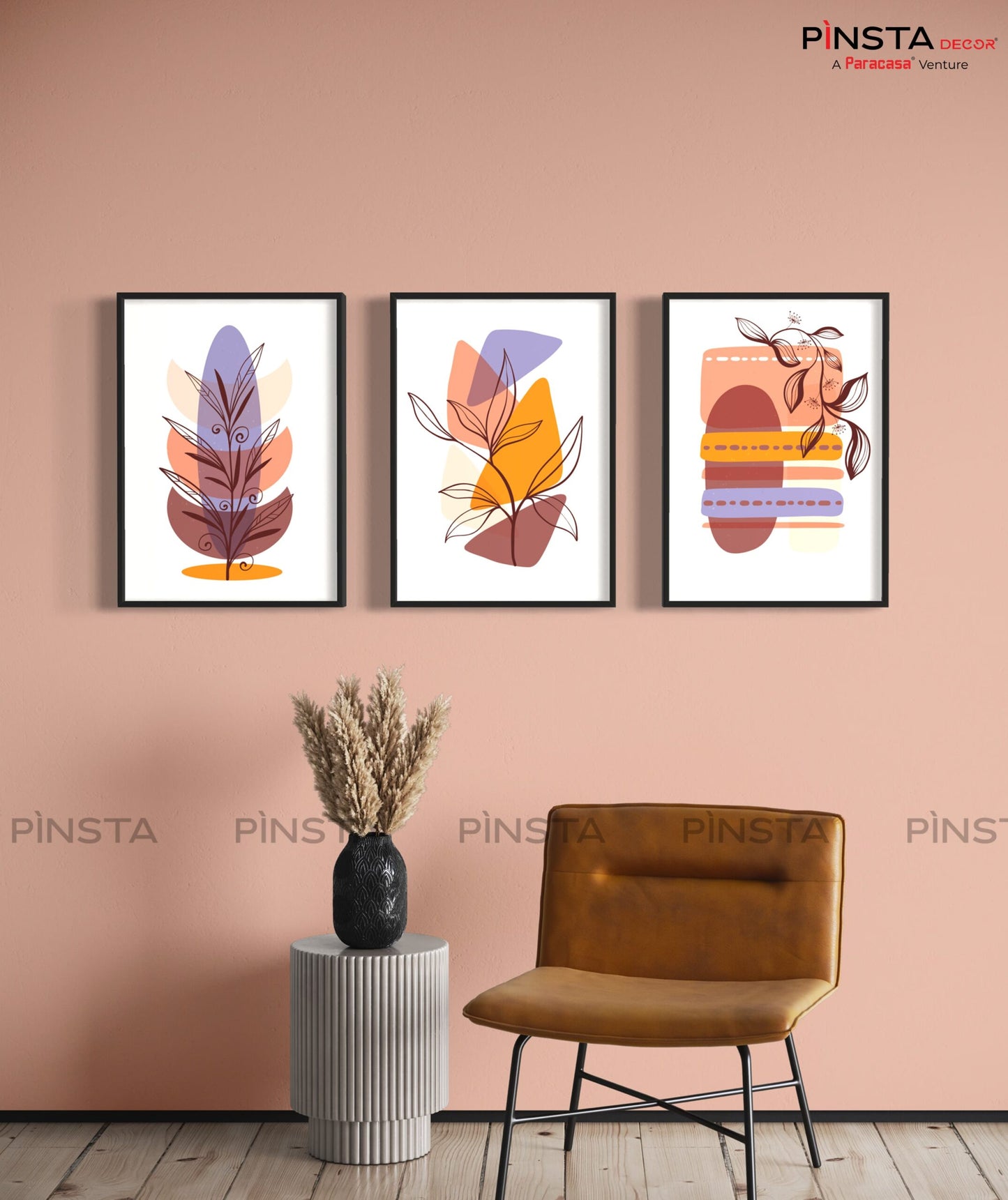 Boho Leaves (Set of 3)