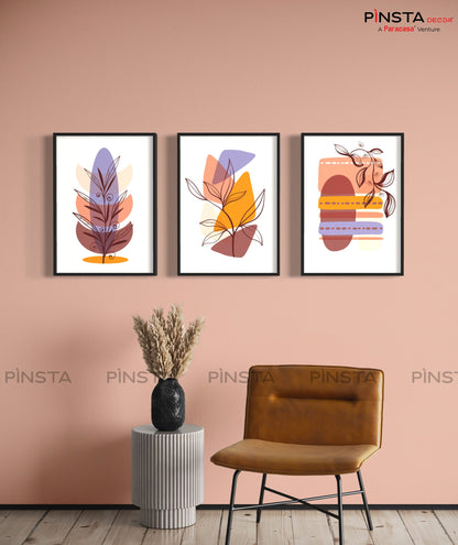 Boho Leaves (Set of 3)