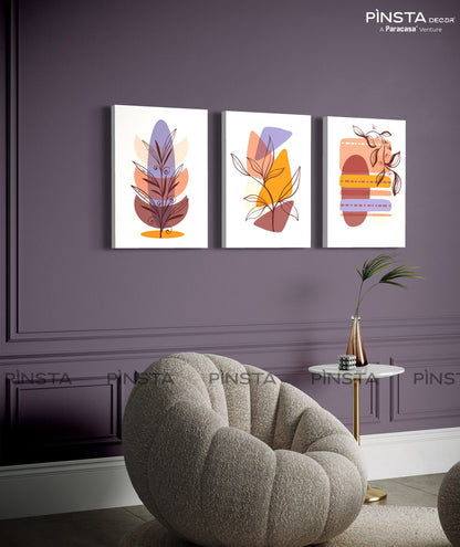 Boho Leaves (Set of 3)