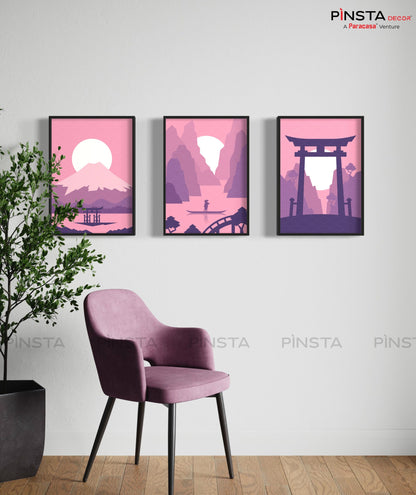 Shinto Shrine (Set of 3)