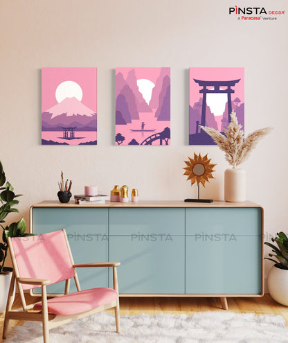 Shinto Shrine (Set of 3)