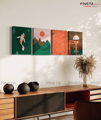 All About Japan (Set of 4)