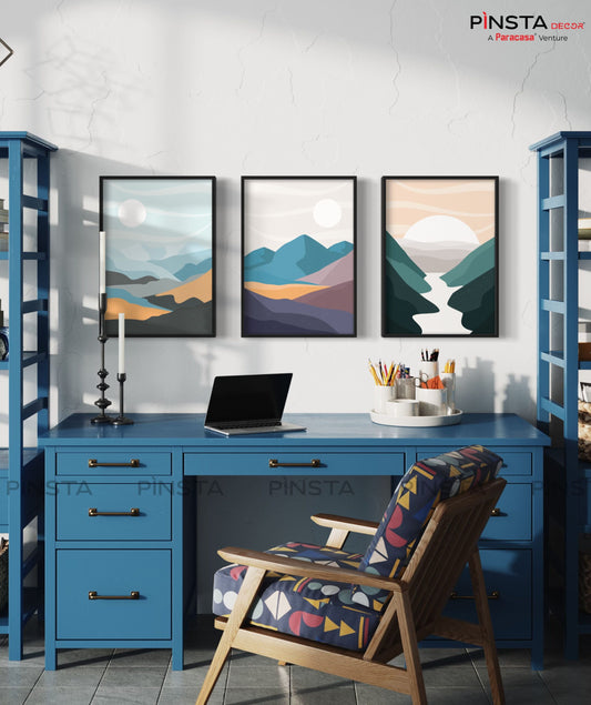 Rainbow Mountains (Set of 3)