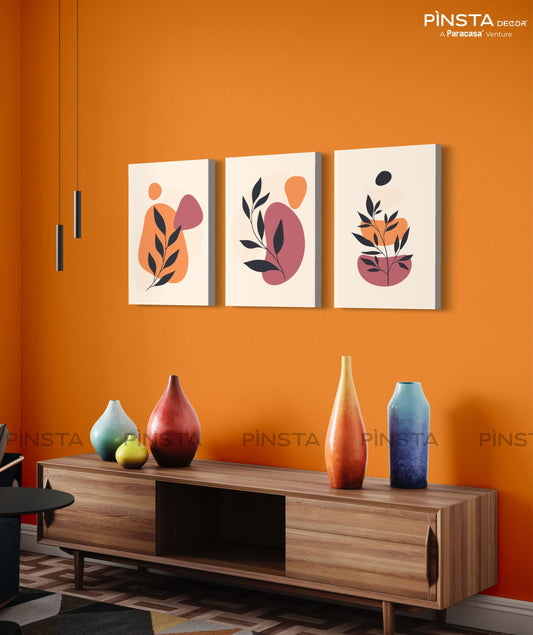 Abstract Leaves (Set of 3)