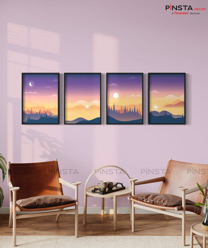 Twilight Horizon (Set of 4)