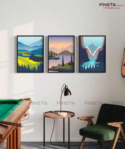 Ethereal Horizon (Set of 3)