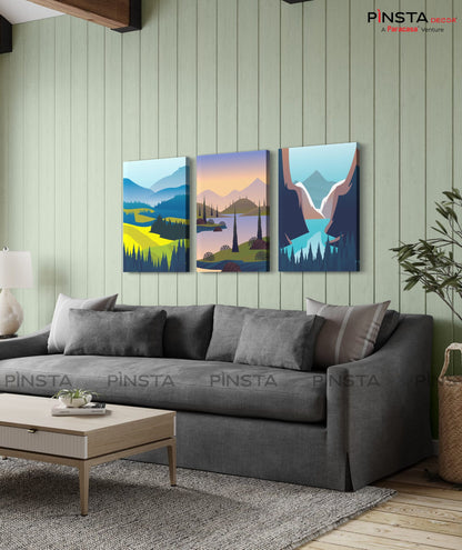 Ethereal Horizon (Set of 3)