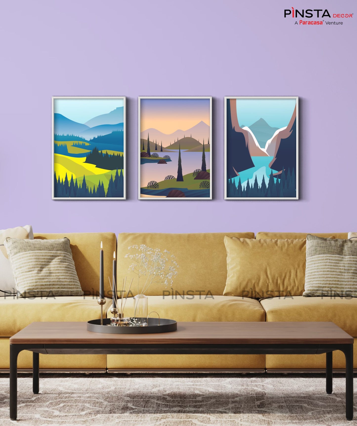 Ethereal Horizon (Set of 3)