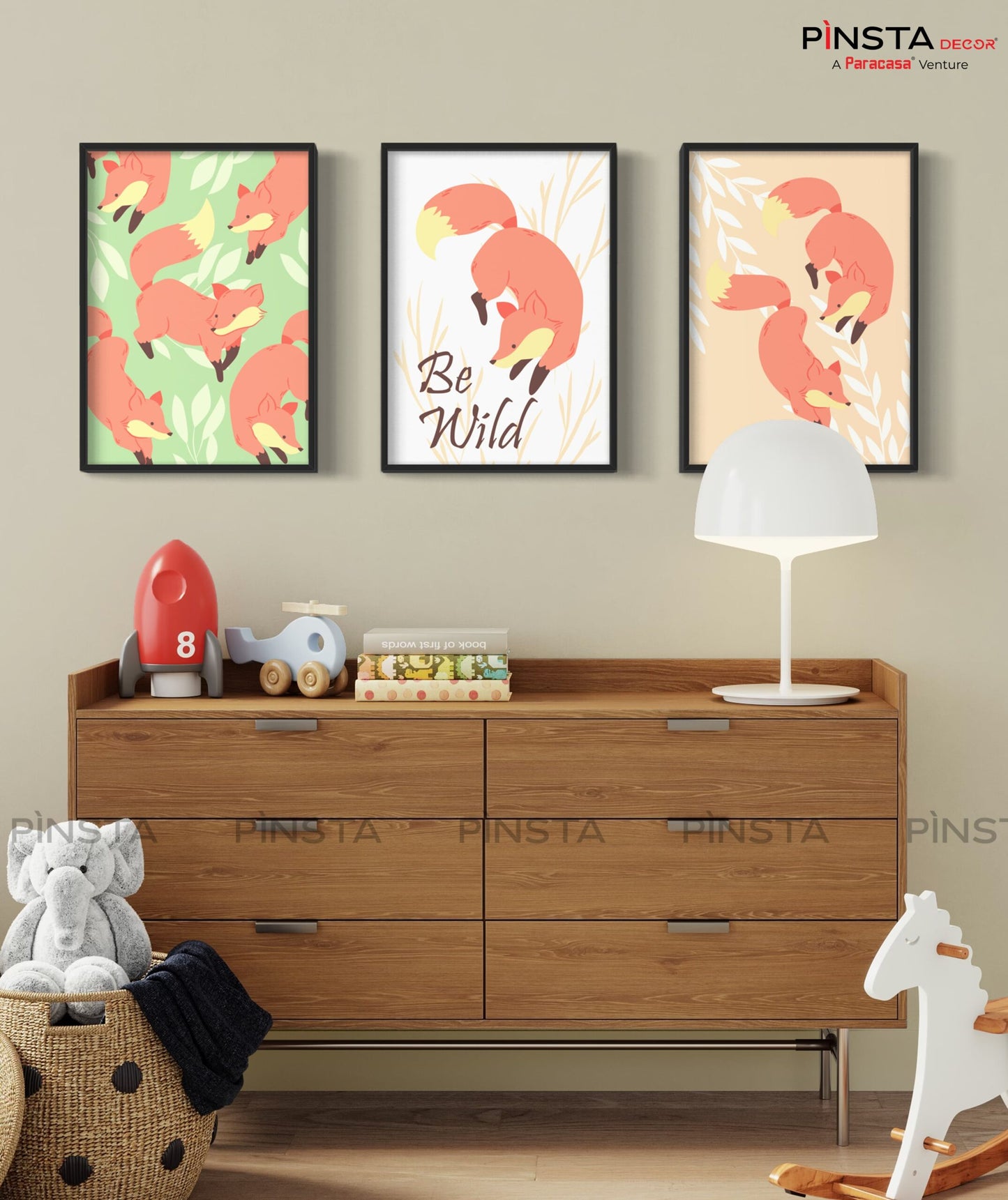 The Wild Fox (Set of 3)