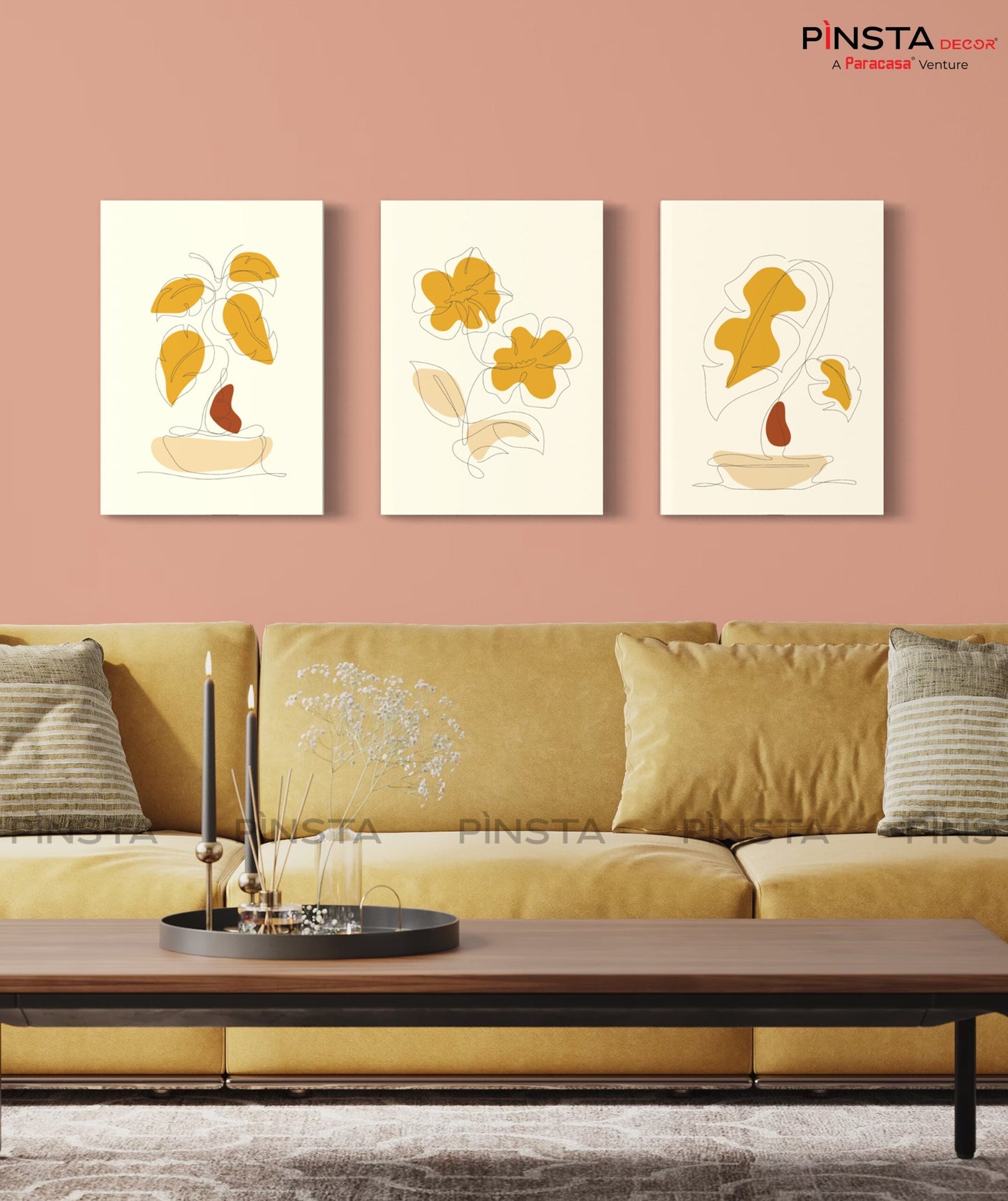 Organic Abstract (Set of 3)