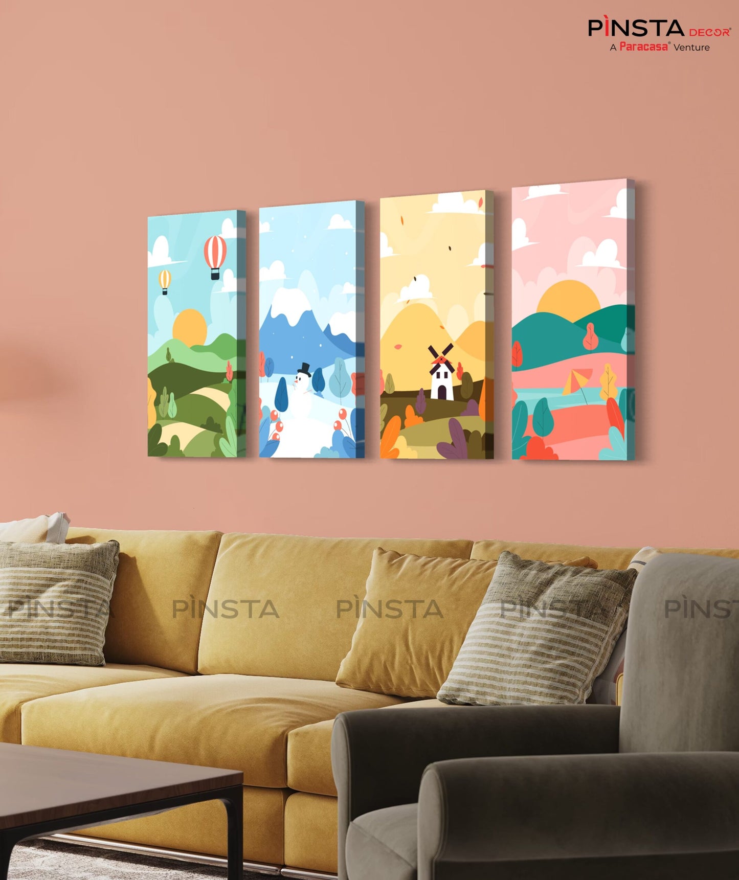 Seasonal Harmony (Set of 4)